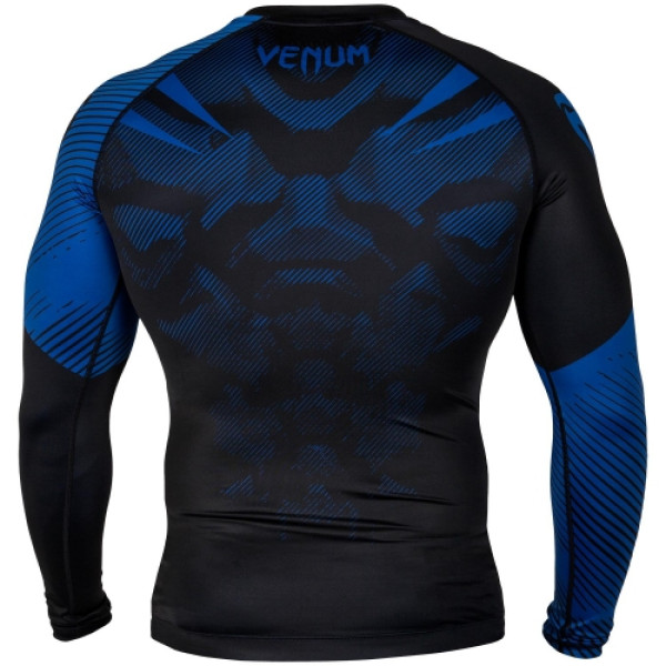 Рашгард Venum NoGi 2.0 Rashguard Long Sleeves Black Blue