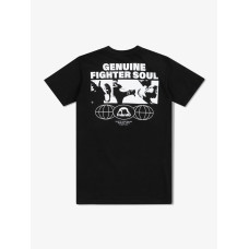 Футболка MANTO t-shirt FIGHTER SOUL black onyx