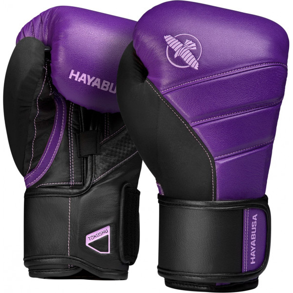 Боксерські рукавиці Hayabusa T3 Boxing Gloves Purple Black