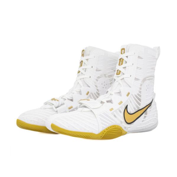 Боксерки Nike Hyperko 3 White Metallic Gold
