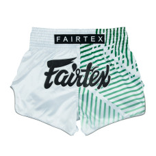 Тайські шорти Fairtex BS1923 Racer White