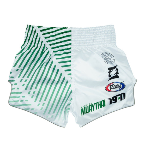 Тайські шорти Fairtex BS1923 Racer White