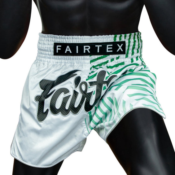 Тайські шорти Fairtex BS1923 Racer White