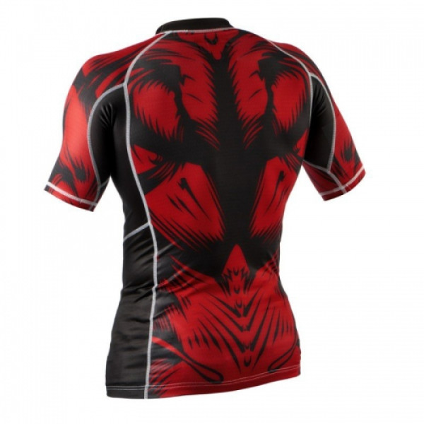 Рашгард Peresvit Beast Silver Force Rashguard Short Sleeve Red