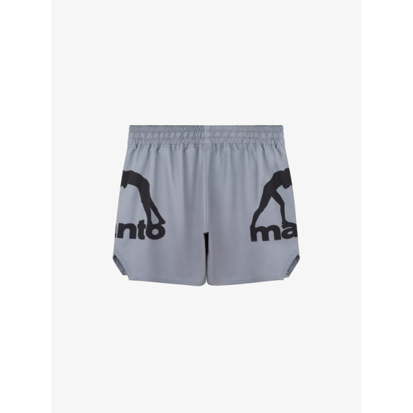 Шорти для ММА MANTO Fight Shorts LOGO DUAL Gray