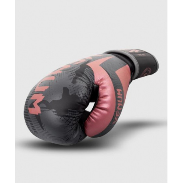 Боксерські рукавиці Venum Elite Black Pink Gold
