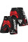 Шорти для MMA RDX IMMAF Approved Fight & Training Red