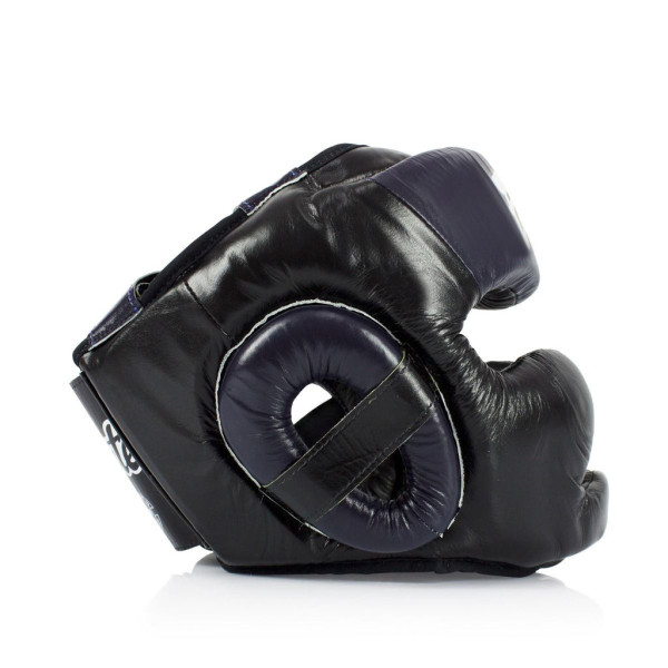 Боксерський шолом Fairtex HG13L Diagonal Vision Head Guard Black