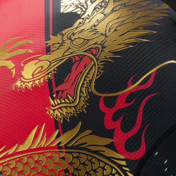 Рашгард Venum x TEKKEN 8 Marshall Law Rashguard Black Red Gold