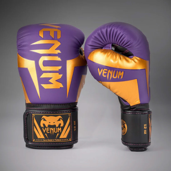 Боксерські рукавиці Venum Elite Boxing Gloves Dark Purple