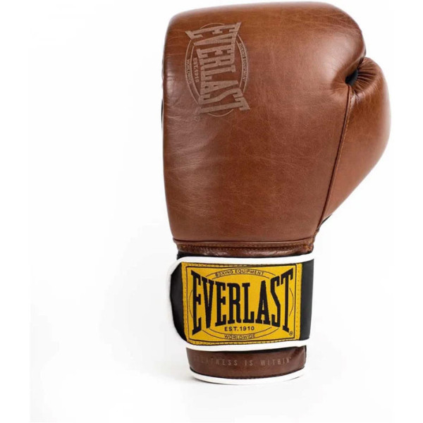 Боксерські рукавиці Everlast 1910 Training Gloves Hook and Loop Brown