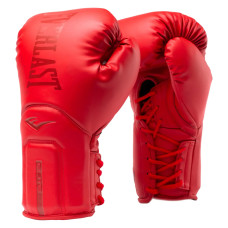 Боксерські рукавиці Everlast Powerlock 2 Hook & Loop Pro Training Gloves Red