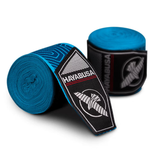 Бинти Hayabusa Perfect Stretch Hand Wraps Blue Geo
