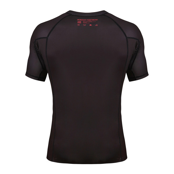Рашгард Peresvit Core Short Sleeve Black-Red
