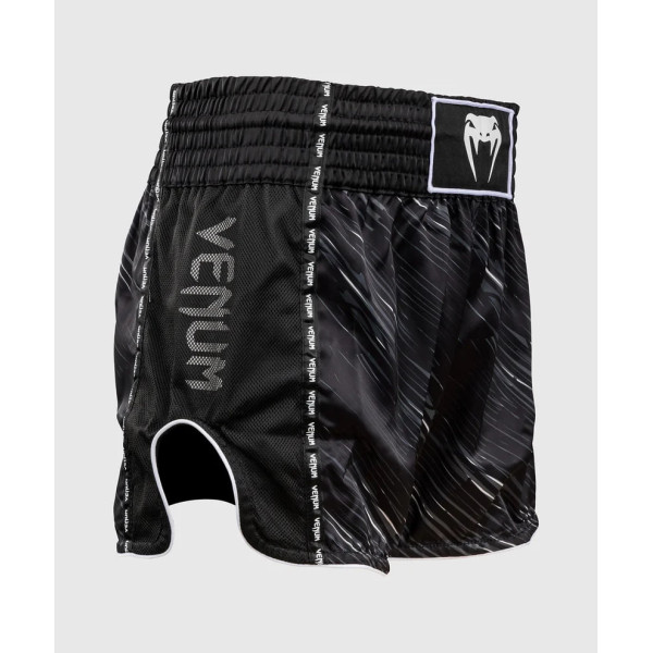 Тайські шорти Venum Rapid Muay Thai Shorts - Black/Storm Grey