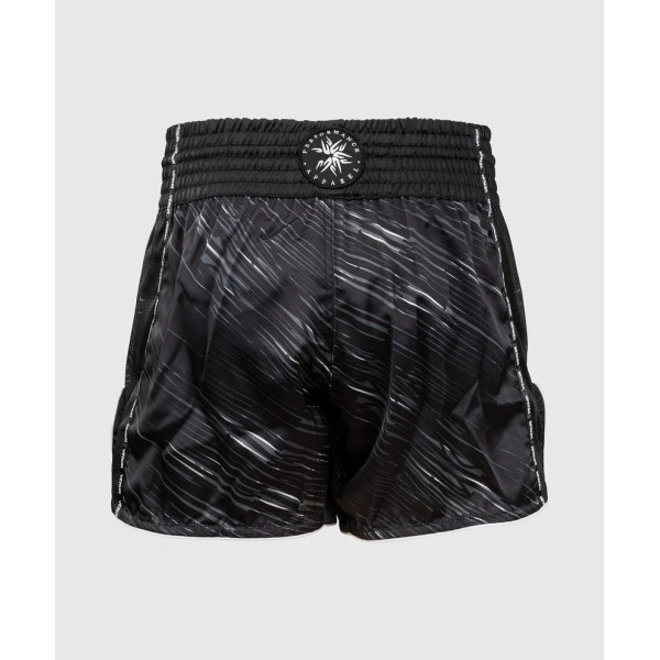 Тайські шорти Venum Rapid Muay Thai Shorts - Black/Storm Grey