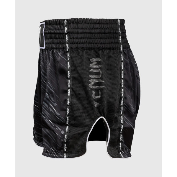 Тайські шорти Venum Rapid Muay Thai Shorts - Black/Storm Grey