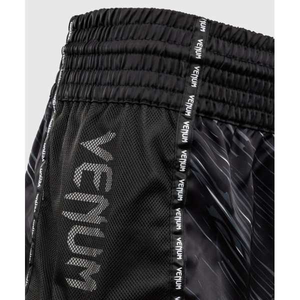 Тайські шорти Venum Rapid Muay Thai Shorts - Black/Storm Grey
