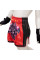 Дитячі тайські шорти Fairtex BSK2108 Kids Silent Warrior Red
