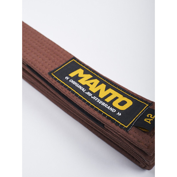 Пояс для кімоно MANTO Original BJJ Belt Brown