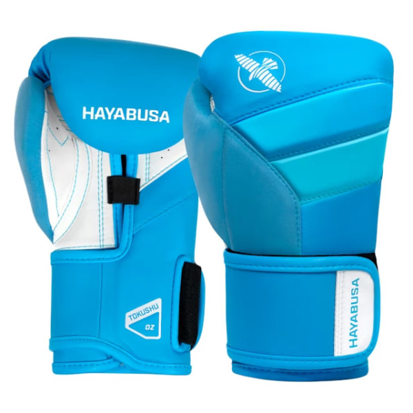 Боксерські рукавиці Hayabusa T3 Kids Boxing Gloves Neon Blue