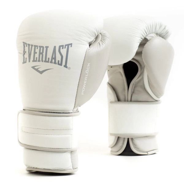 Боксерські рукавиці Everlast Powerlock 2 Hook & Loop Pro Training Gloves White
