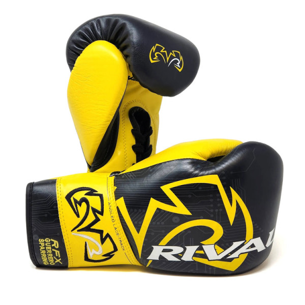 Боксерські рукавиці Rival RFX Guerrero Sparring Gloves P4P Edition Black Yellow