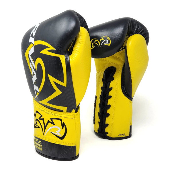Боксерські рукавиці Rival RFX Guerrero Sparring Gloves P4P Edition Black Yellow