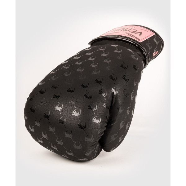 Боксерські рукавиці Venum Impact Monogram Boxing Gloves Black Pink Gold