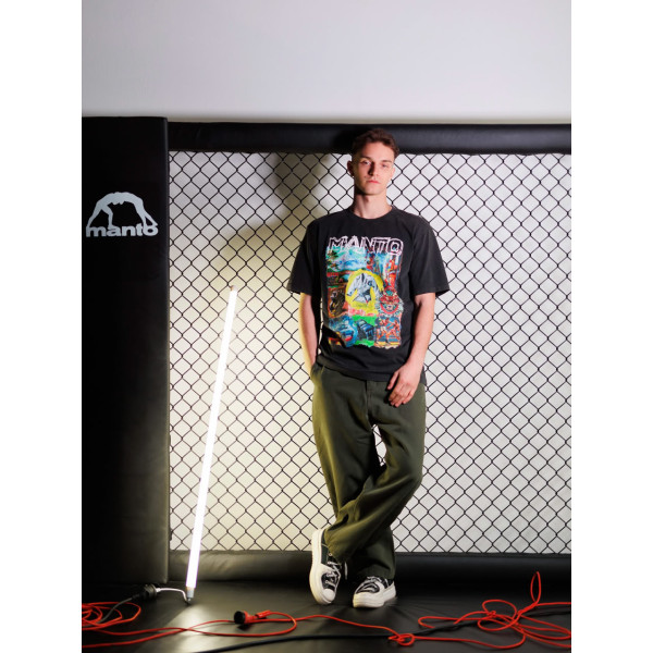 Футболка MANTO T-shirt IVO Black