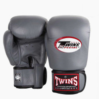 Боксерські рукавиці Twins Velcro BGVL3 Grey