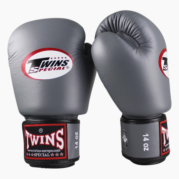 Боксерські рукавиці Twins Velcro BGVL3 Grey