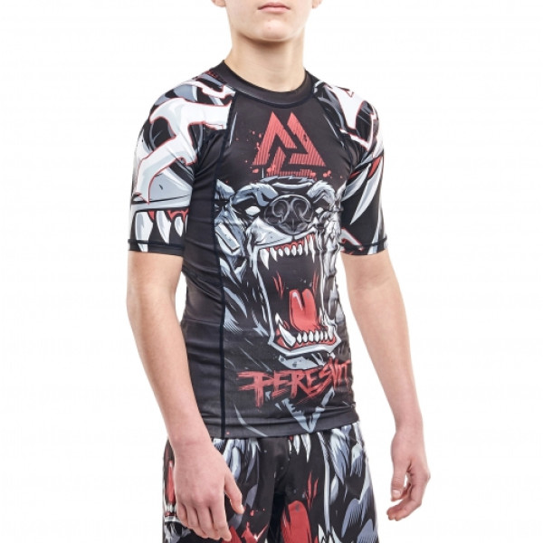 Дитячий рашгард Peresvit Battle Bear Kids Short Sleeve