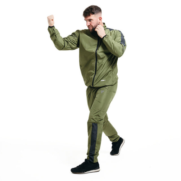 Костюм-сауна RDX C1 Weight Loss Sauna Suit Army Green