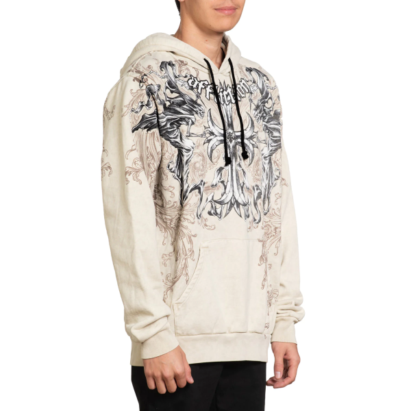 Худі Affliction Jump Po Hood Sand Lava Wash