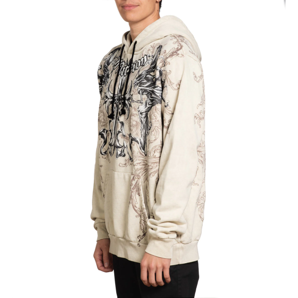 Худі Affliction Jump Po Hood Sand Lava Wash