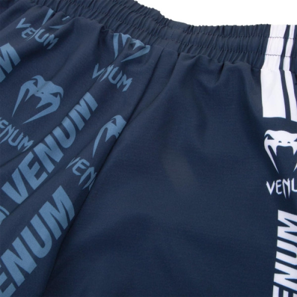Шорти Venum Logos Training Shorts Navy Blue White