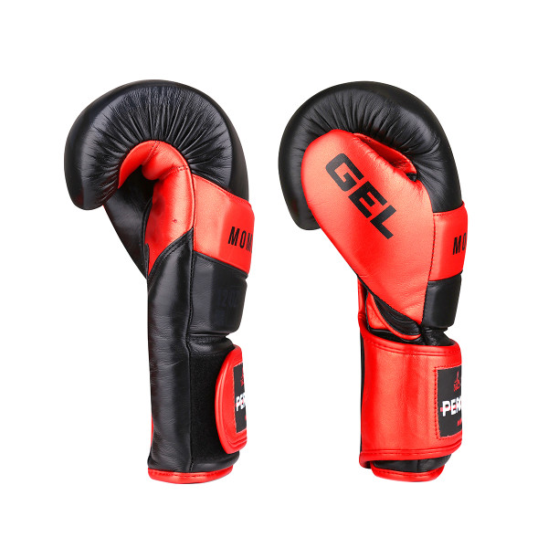 Боксерські рукавиці Peresvit Momentum Boxing Gloves Black Metalic Orange
