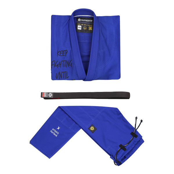 Кімоно Peresvit Keep Fighting Gi for Adults Royal Blue