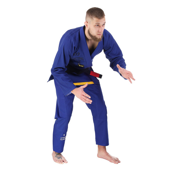 Кімоно Peresvit Keep Fighting Gi for Adults Royal Blue