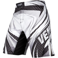 Шорти для MMA Venum Galactic 2.0 Carbon Fightshorts White