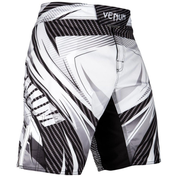 Шорти для MMA Venum Galactic 2.0 Carbon Fightshorts White