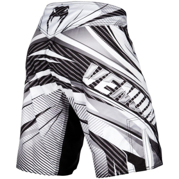 Шорти для MMA Venum Galactic 2.0 Carbon Fightshorts White