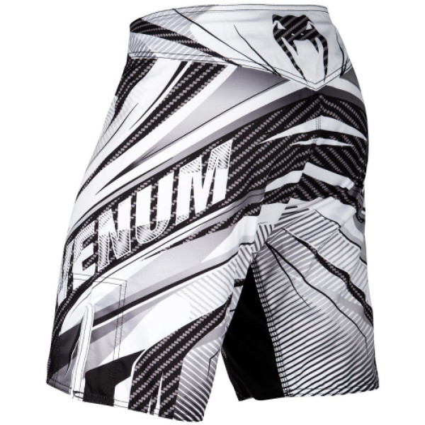Шорти для MMA Venum Galactic 2.0 Carbon Fightshorts White