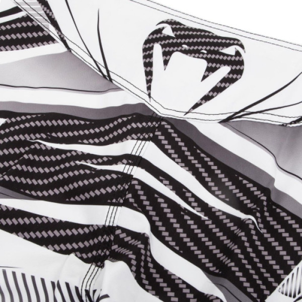 Шорти для MMA Venum Galactic 2.0 Carbon Fightshorts White