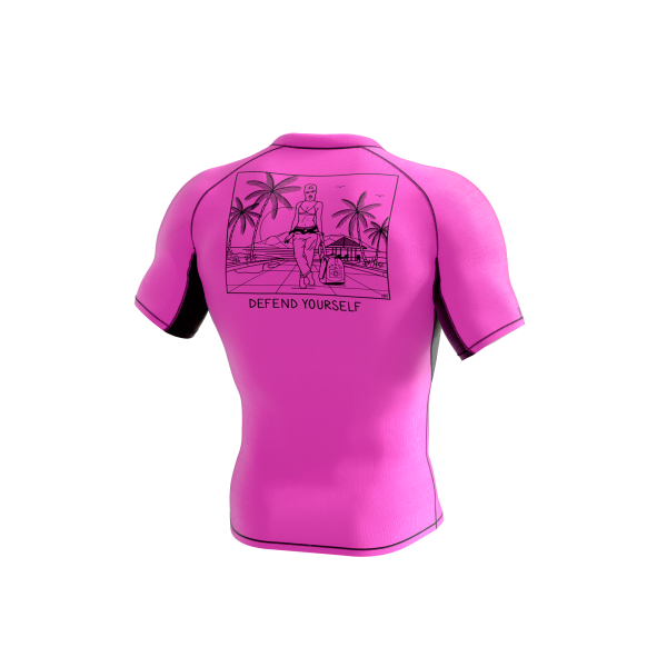 Рашгард MANTO Shortsleeve KTOF Pink