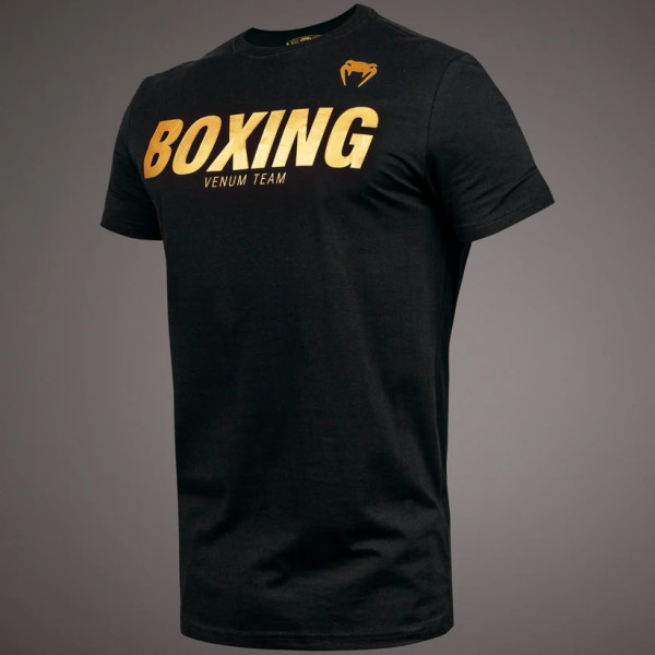 Футболка Venum Boxing VT T-shirt Black Gold