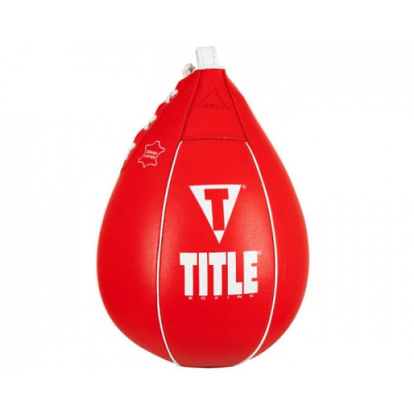 Груша Title Ali Sting Speed Bag 6" X 9" Red White