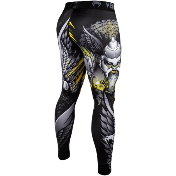 Компресійні штани Venum Viking 2.0 Spat Black Yellow