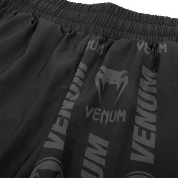 Шорти Venum Logos Training Shorts Black Neo Yellow